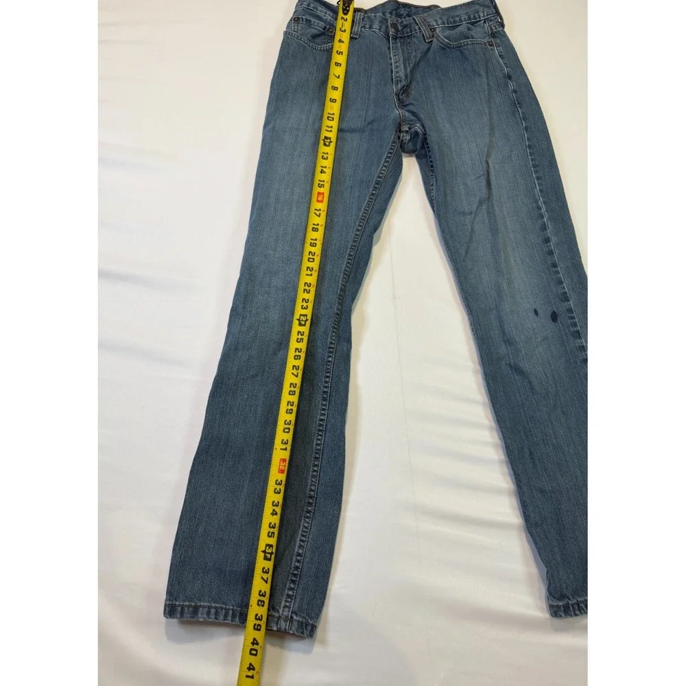 Levi's 559 Relaxed Straight‎ Leg Jeans Men's W30 L32 Blue Denim Casual Stain
